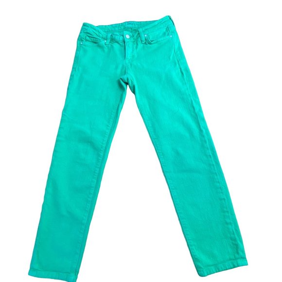 Kate Spade Bright Green Play Hooky Capri Pants Woman's 28 * - Picture 5 of 16